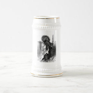 Caneca De Cerveja Chefe Mug indiano