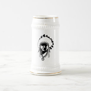 Caneca De Cerveja Chefe Mug indiano