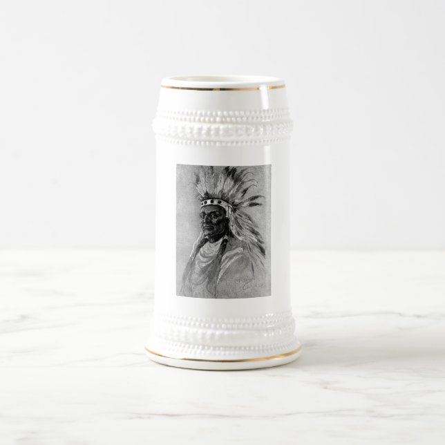 Caneca De Cerveja Chefe Mug indiano (Centro)