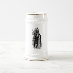 Caneca De Cerveja Chefe Mug indiano