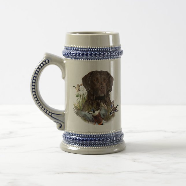 Caneca De Cerveja Chesapeake Bay Retriever, Arte (Esquerda)