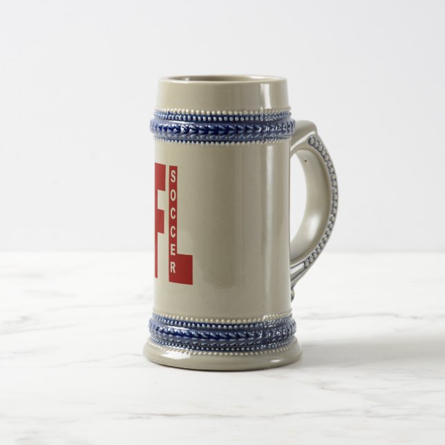 Caneca De Cerveja Chope grise  FLORIDA  SOCCER (Frente Esquerda)