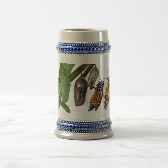 CANECA DE CERVEJA CICLO DE VIDA DO MONARCA (Centro)
