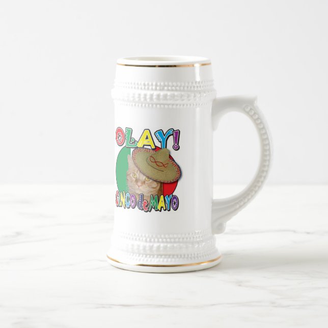 Caneca De Cerveja Cinco de Mayo (Direita)