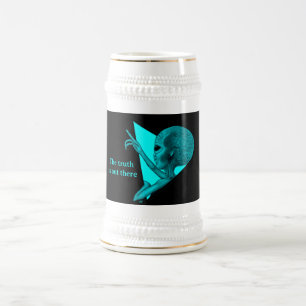 Caneca De Cerveja Cinza, a verdade está lá fora