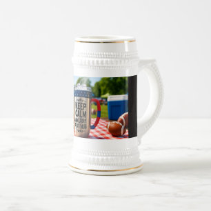 Caneca De Cerveja Cinza Clássica/Caneca de cerveja Azul 22oz Cã de C