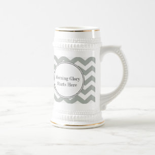 Caneca De Cerveja Cinzas elegantes, modernas, clássicas e cavalete b