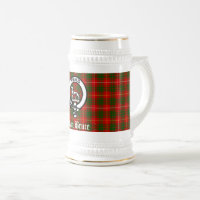 Clan Bruce Crest Crachá e Tartan Personalizado