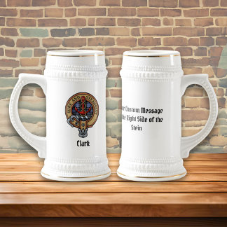 Caneca De Cerveja Clan Clark Crest