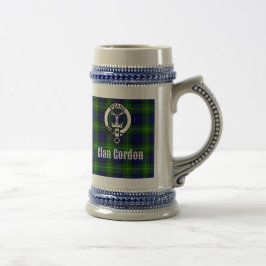 Caneca De Cerveja Clan Gordon Tartan Crest
