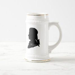 Caneca De Cerveja Clarinetista Stadler e Mozart