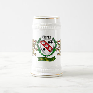 Caneca De Cerveja Clarke Irish Shield Personalizado