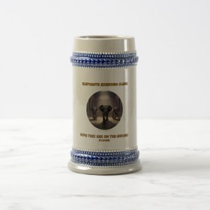 Caneca De Cerveja Classe de dança de elefantes