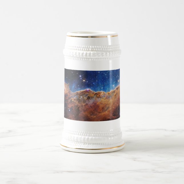 Caneca De Cerveja Clipes Cósmicos Carina Nebula Space Telescope (Centro)