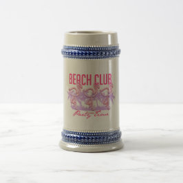 Caneca De Cerveja clube de praia
