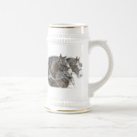 Clydesdale Draft Horse Team