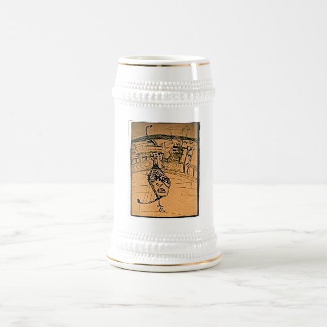 Caneca De Cerveja colisão lateral (Centro)