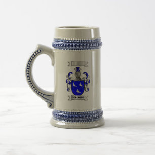 Caneca de Cerveja Colombo Sobrenome Italiano e Esc