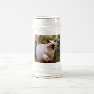 Caneca De Cerveja Colorpoint Shorthair Cat