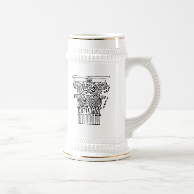 Caneca De Cerveja Coluna Grega (Direita)