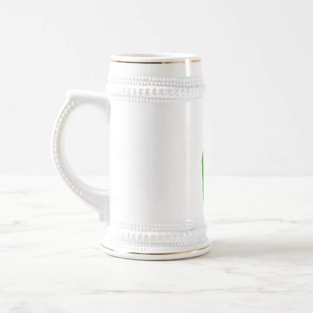 Caneca de Cerveja com Arte de Texto de Grafite Urb (Esquerda)