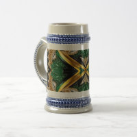 Caneca de cerveja com Design jamaicana