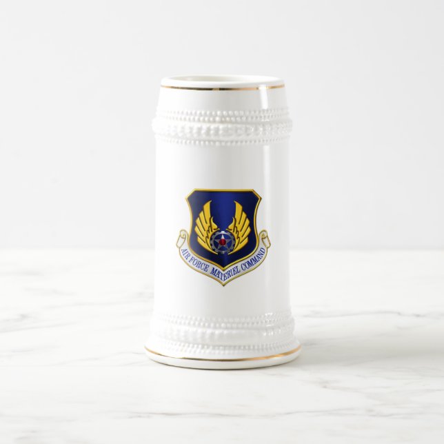 Caneca De Cerveja Comando de Material da Força Aérea Personalizado (Centro)