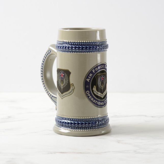 Caneca De Cerveja Comando de Operações Especiais da Força Aérea (Frente Esquerda)