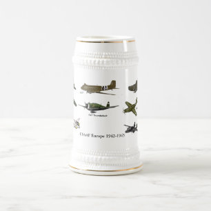Caneca de cerveja Comemorativa de USAAF