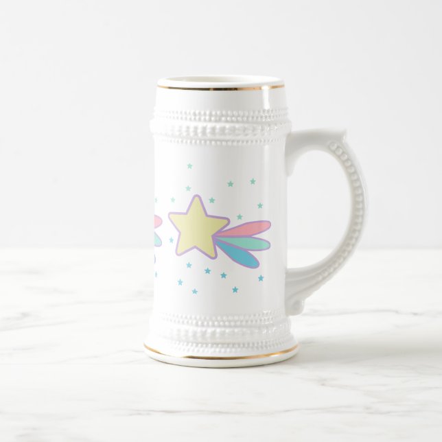 Caneca De Cerveja Cometa Estrela Cadente Fofa (Direita)