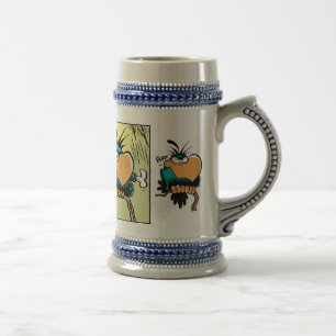 Caneca de cerveja cómica da cerveja de Bludgeriga