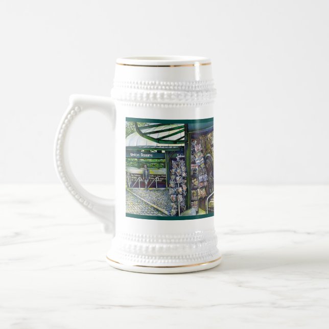 Caneca De Cerveja Como Uma Imagem É Inimaginativa? (Esquerda)