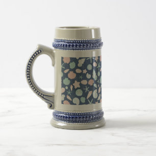 Caneca De Cerveja Conchas Costeiras Praia & Design Oceânico