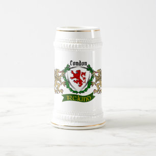 Caneca De Cerveja Condon Irish Shield Personalizado