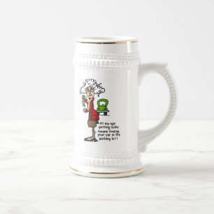 Caneca De Cerveja Conseguir Humor Sortudo