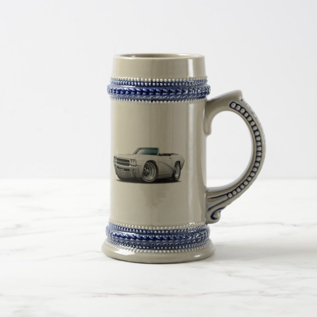 Caneca De Cerveja Convertible 1969 branco de Buick GS (Direita)