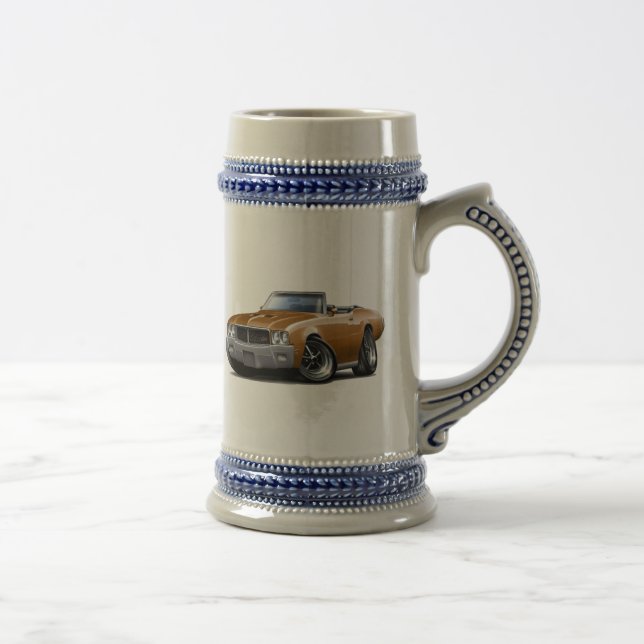Caneca De Cerveja Convertible 1970-72 de Buick GS Brown (Direita)