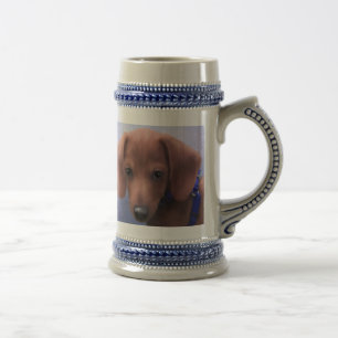 Caneca De Cerveja Copo de café do filhote de cachorro da sobrecarga