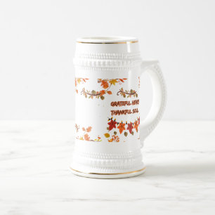 Caneca De Cerveja Coração Grato Alma Agradecida