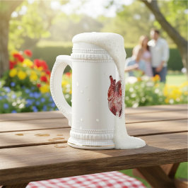 Caneca De Cerveja Corações Magic Mug