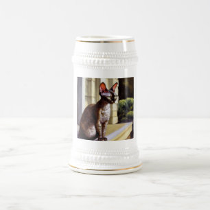 Caneca De Cerveja Cornish Rex Cat
