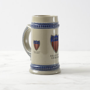 Caneca De Cerveja Corpo de Adjutant General