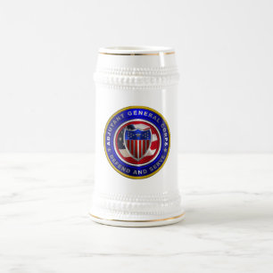 Caneca De Cerveja Corpo de Adjutante Geral 