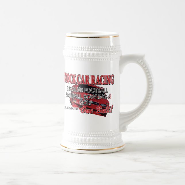 Caneca De Cerveja Corrida de carros de ações (Direita)