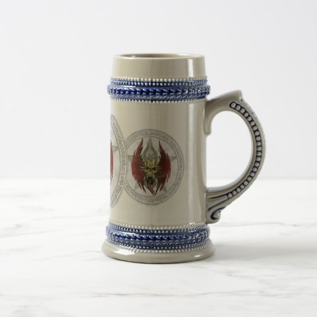 CANECA DE CERVEJA CRÂNIO DA SERPENTE (Direita)