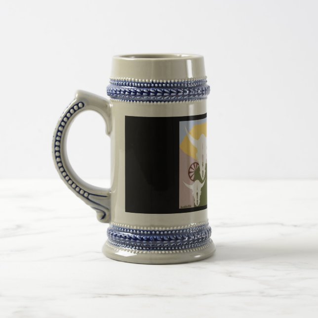 Caneca De Cerveja Crânios (Esquerda)
