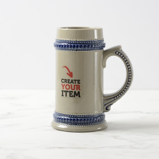 Caneca De Cerveja CRIE-O-SEU DIY Personalizado design de upload para (Direita)