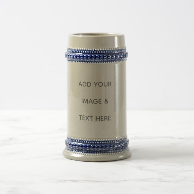 Caneca De Cerveja Crie seu próprio branco (Centro)