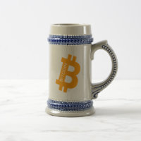 Caneca de cerveja cripto de Cryptocurrency do