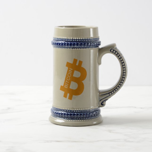 Caneca de cerveja cripto de Cryptocurrency do (Direita)
